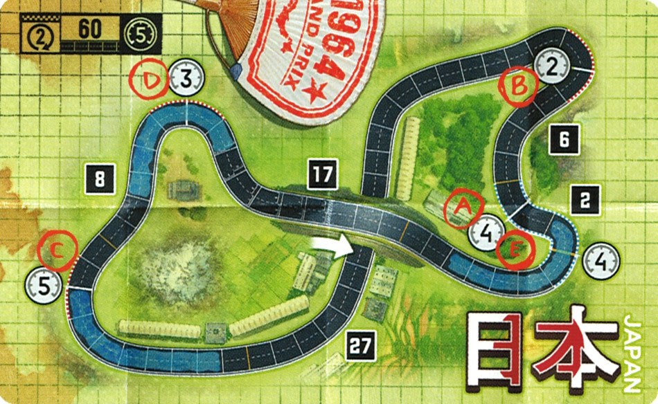 Plan du circuit Japon